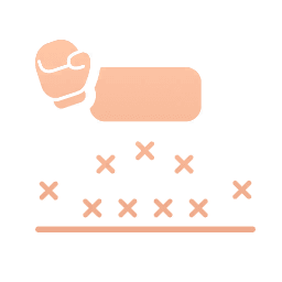 Deep In Zone KO ability icon, bronze tier